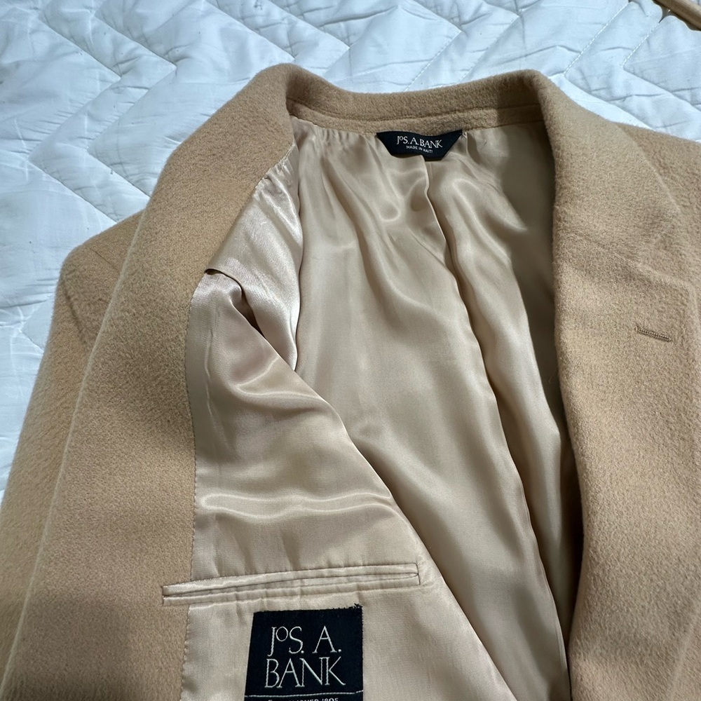 Jos. A. Bank Tan Sport Coat Classic Single-Breasted Blazer - Picture 3 of 5